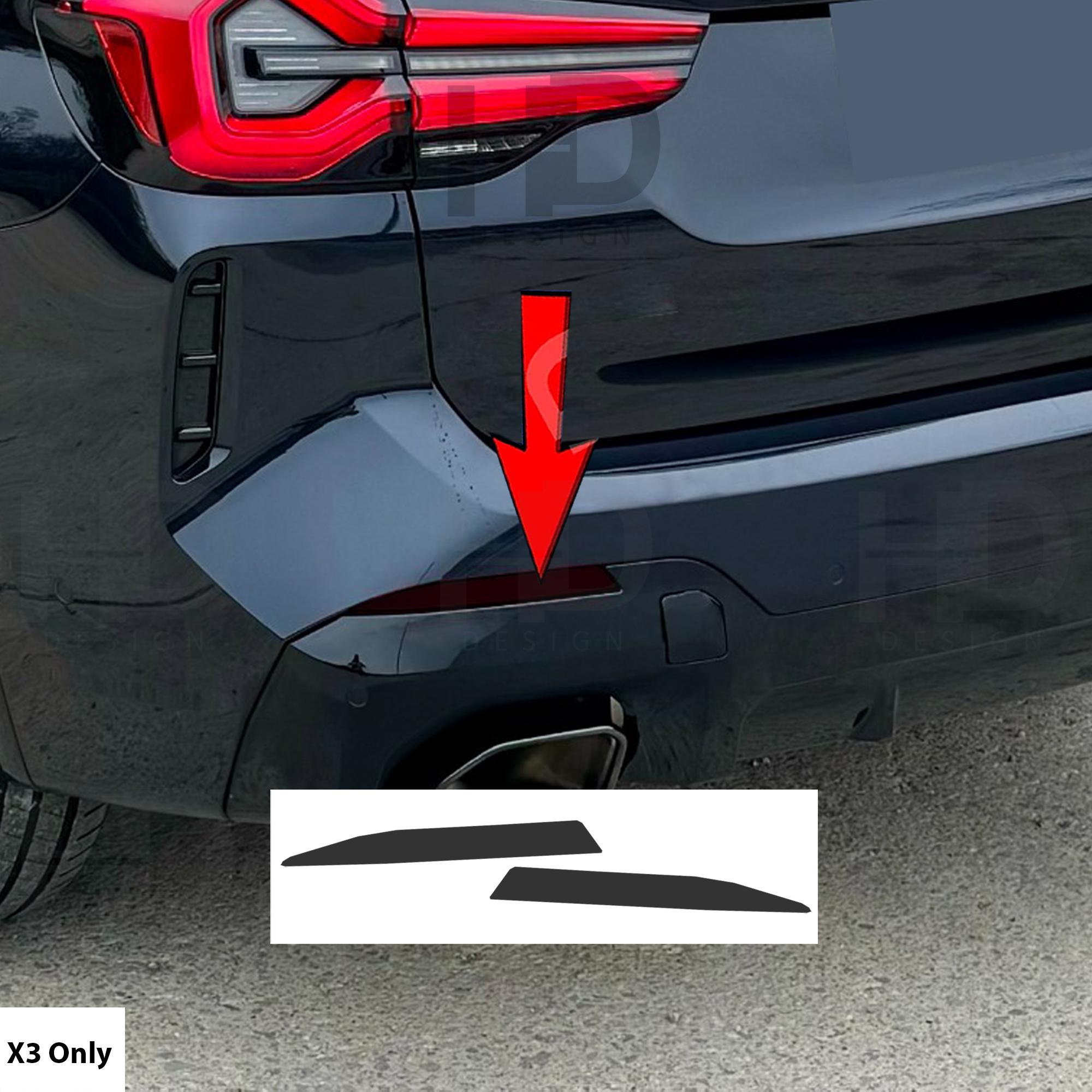 ValueShield Protezione Paraurti Posteriore Per BMW X3 G01 (2017-2025) - Pellicola Trasparente Antigraffio Adesiva