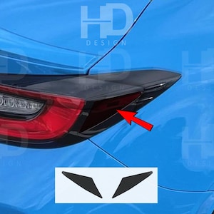 HDUSA For 2022-2025 GR86 Brz Rear Side Marker Tail Light Precut Dark Vinyl Tint Overlay Fits Toyota Subaru BRZ 86 GR86 2022 Dark Out Decals
