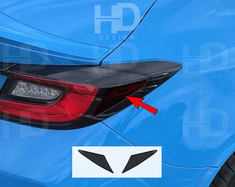 HDUSA For 2022-2026 GR86 Brz Rear Side Marker Tail Light Precut Dark Vinyl Tint Overlay Fits Toyota Subaru BRZ 86 GR86 2023 2024 2025 Decals