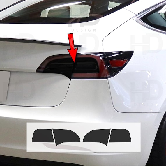 HDUSA Fits Tesla Model Y 2020-2025tail Light Rear Precut Dark