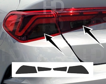 HDUSA For 2021-2024 Kia K5 Tail Light Rear End Dark Out Vinyl Tint Accessories Dark Black Stickers Overlay Decal 2022 2023