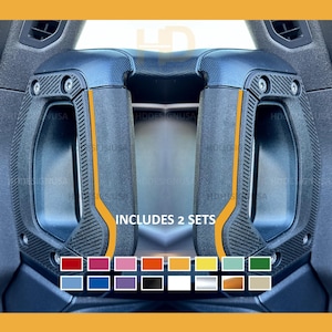 Outer Grab Handle Vinyl Decal Overlay Accent Color Stripe Inlay Inlay Sticker Custom Mod Car Accessory Fits Bronco 2021 2022 2023 2024 2025