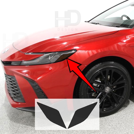 2023 - 2025 Toyota GR Corolla Stealth Emblem Vinyl Overlay Decals Set Front & Rear | 3 Logo Options - UK 2023 - 2025 Toyota GR Corolla Stealth Emblem Vinyl Overlay Decals Set Front & Rear | 3 Logo Options - UK