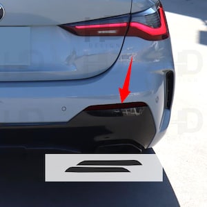 HDUSA Fits BMW 4 Series Coupe 2021-2025 Rear Reflectors Dark Tinted out Vinyl Tint Overlay M440i 430i 2021 2022 2023