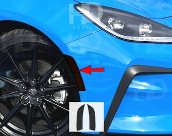 HDUSA For 2022-2025 Brz GR86 Front Side Marker Precut Dark Decals Vinyl Tint Overlay Fits Toyota Subaru BRZ 86 GR86 2022 Dark Out