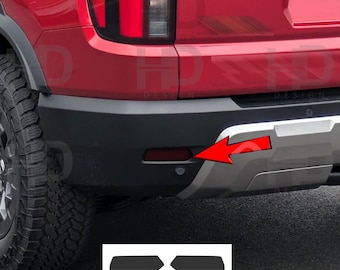 HDUSA Fits Honda Passport 2026 Rear Reflectors Bumper Dark Tint Precut Red Blacked out Vinyl Tint Decal Overlay