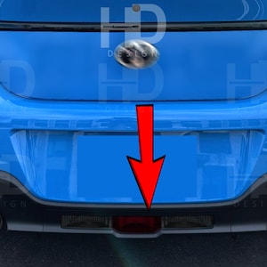 HDUSA For 2022 2023 2025 Brz GR 86 Rear Bottom Reverse Light Precut Dark Vinyl Tint Overlay Fits Toyota Subaru BRZ 86 GR86 2024 Tail Light