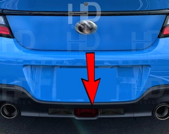 HDUSA For 2022 2023 2025 Brz GR 86 Rear Bottom Reverse Light Precut Dark Vinyl Tint Overlay Fits Toyota Subaru BRZ 86 GR86 2024 Tail Light
