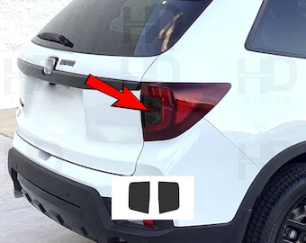 HDUSA Fits Honda Passport 2019-2025 Tail Light Signal Side Rear Dark Precut Colored out Vinyl Tint Decals Overlay