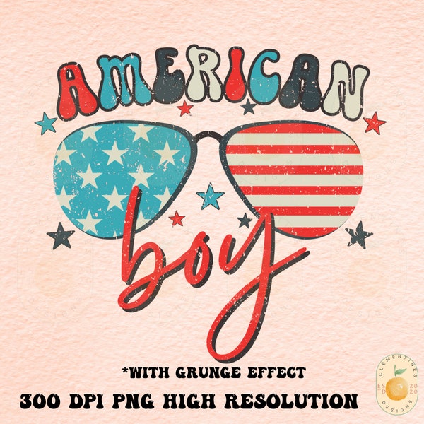 American boy PNG- Sublimation Downloads,July 4th png, 4th July Sublimation Png, Patriotic png, American png, USA,Retro png,Americana png