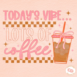 Coquette Iced Coffee PNG-Sublimation Download-Tshirt Design,Retro png,Summer png,Retro Sublimation,Coffee png,Coffee Sublimation,Trendy png