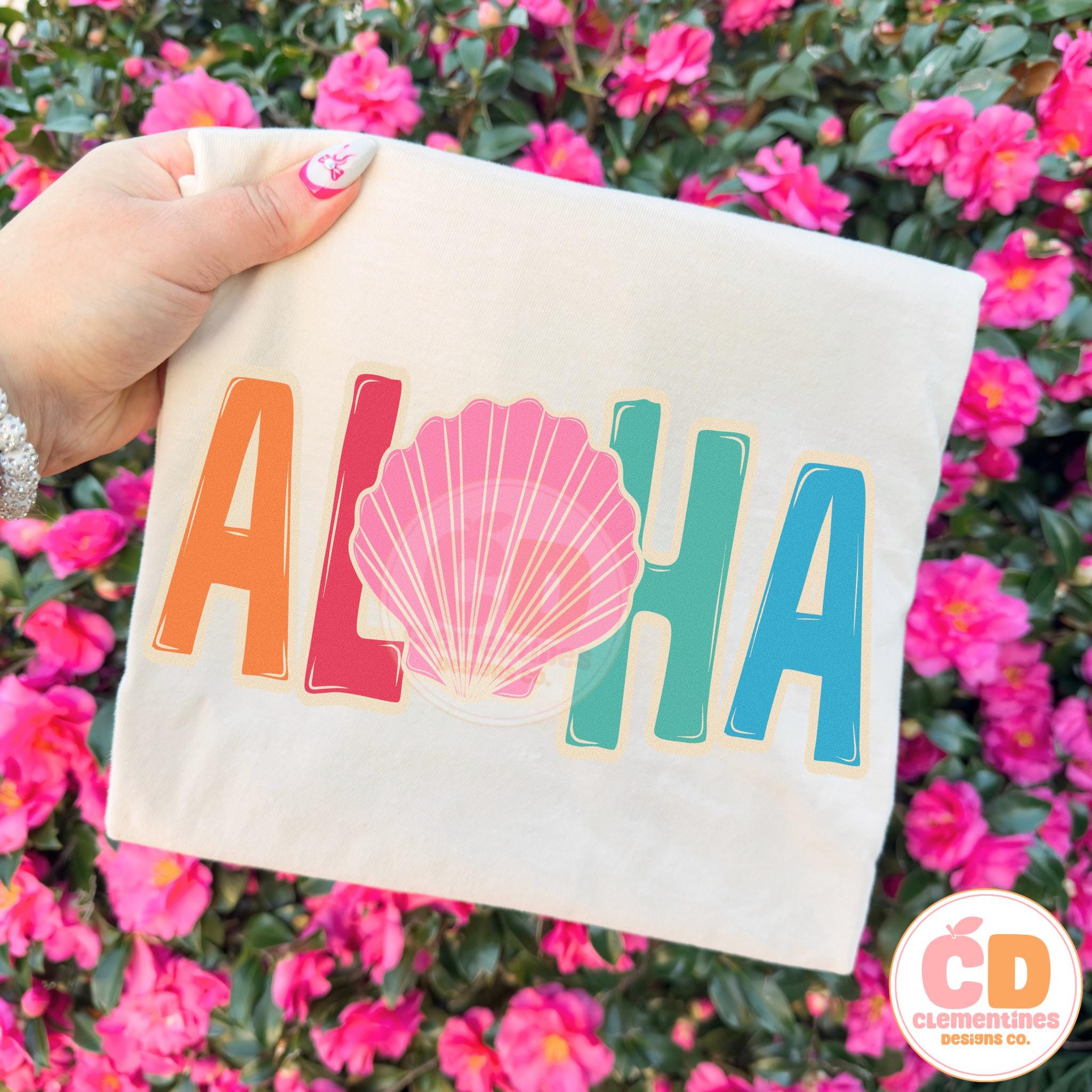 Aloha PNG: Tropical Beach Design (digital Download) - Etsy
