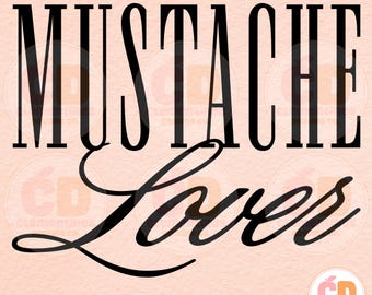 Mustache Lover PNG: Western Design, Cowgirl png (Digital Download)