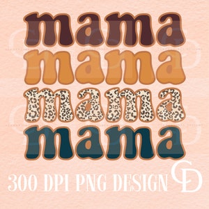 Mama PNG- Fall Sublimation Design, Fall Png, Autumn Sublimation,Retro Fall designs, Cute fall png, Retro mama png, Thanksgiving png,Cheetah