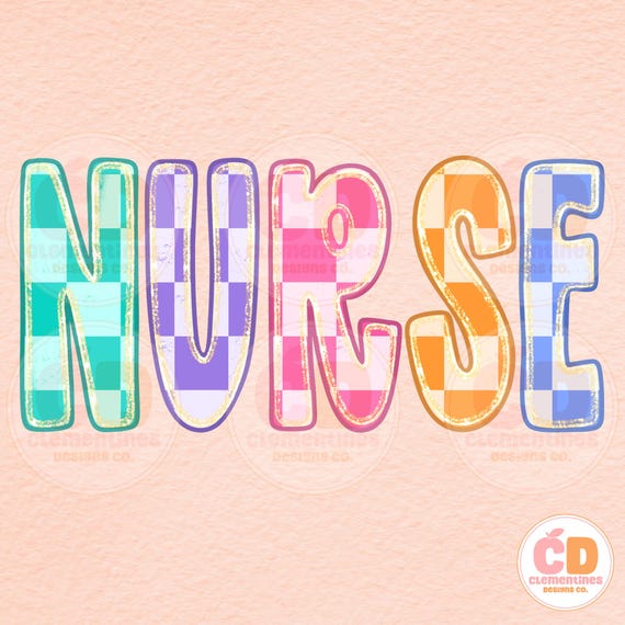 Nurse PNG – RN LPN Medical Design (Digital Download)