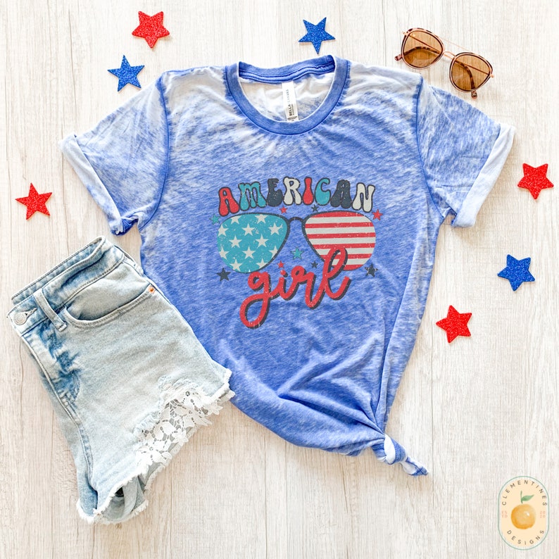 American Girl PNG Sublimation Downloadsjuly 4th Png 4th - Etsy