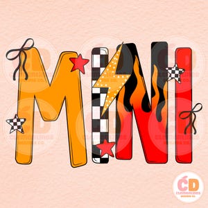 Edgy Retro Mini PNG: Kariertes Grunge Design (Digitaler Download)