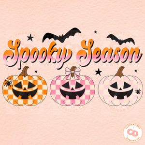 Imagem PNG retrô de abóbora de Halloween, para baixar (download digital) da temporada assustadora.