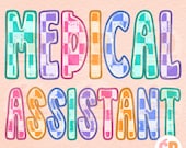 Medical Assistant PNG- Healthcare Design (Digital Download)