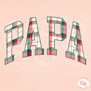 Papa Christmas Plaid png-Christmas png,Christmas sublimation,Grandpa Christmas png,Trendy png,Tshirt Design,Digital Design,Papa png