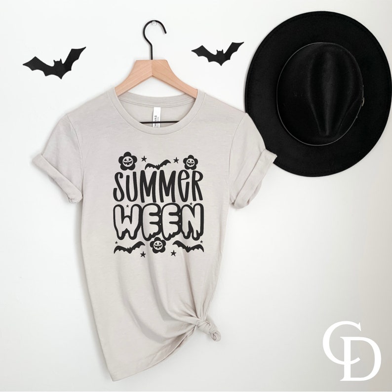 Summerween PNG – Retro Halloween Sublimation Design (Digital Download) image 2