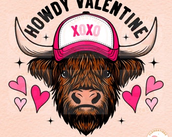 Ciao Valentino mucca PNG: San Valentino occidentale (download digitale)