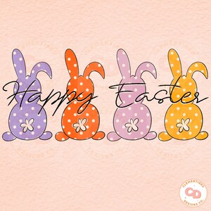 Happy Easter PNG, Digital Download,Retro png,Easter png,Easter sublimation,Trendy png,Digital Design,Bunny png,Girls Easter png,Tshirt png