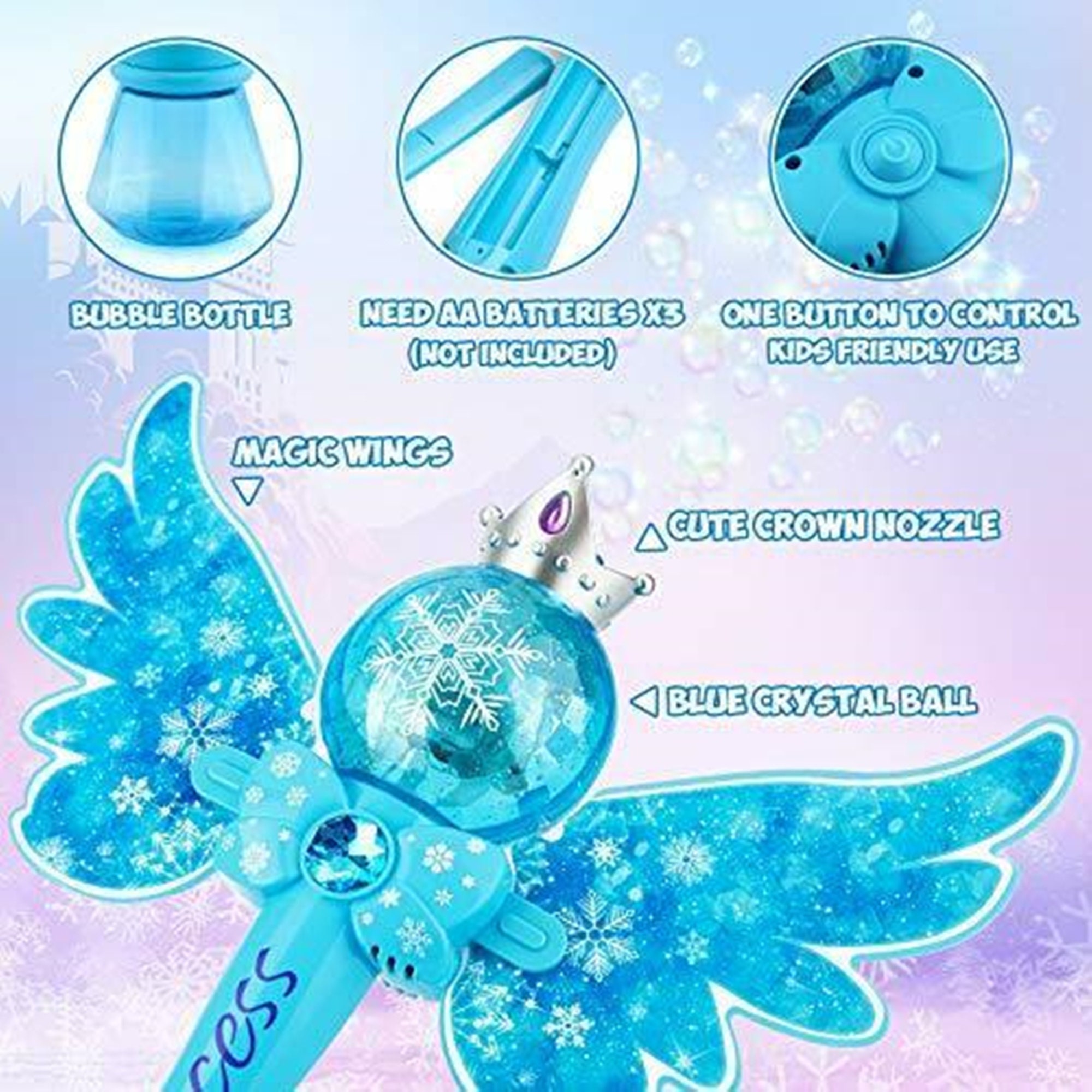 New Bubble Machine for Kids Automatic Electric Frozen Toys Etsy