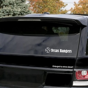 Texas Rangers Decal with Baseball/ Sports / Kids / Men /Women/ Decal/ Stick-on / Trending / Viral / World series