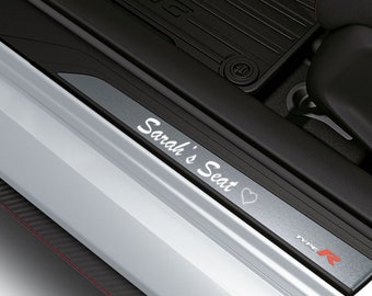 Personlig flickväns namnstol med hjärta dekal/klistermärke/ självhäftande/ kärlek/ flickvän/ pojkvän/ bil/ lastbil/ het/ trendig