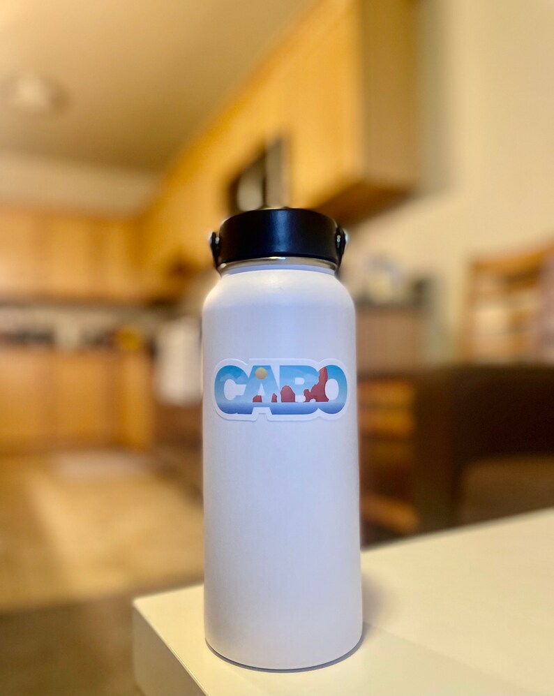 Cabo Outline Sticker - Etsy