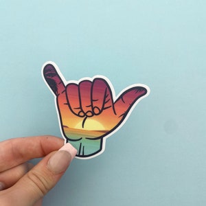 Hang loose Sticker