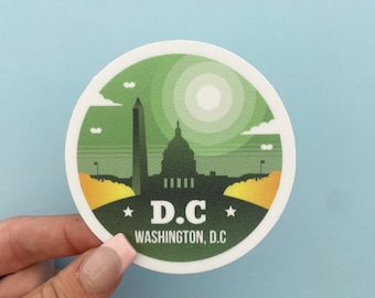 Washington DC sticker