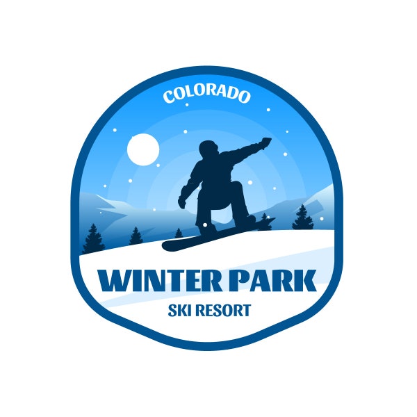 Winter Park Ski Resort Sticker