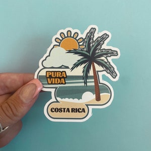Costa Rica Vinyl Sticker