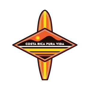 Costa Rica Sticker | Travel Waterproof Sticker
