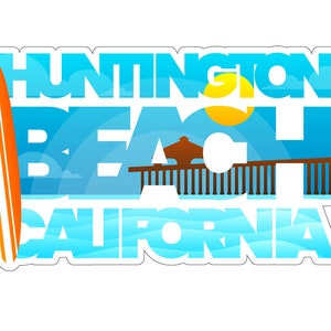 Huntington Beach sticker