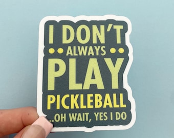 Pickleball Sticker