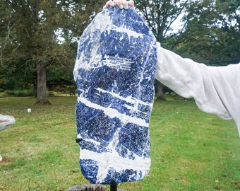 31" TALL SODALITE SLAB, Free Gift w/ Every Purchase!
