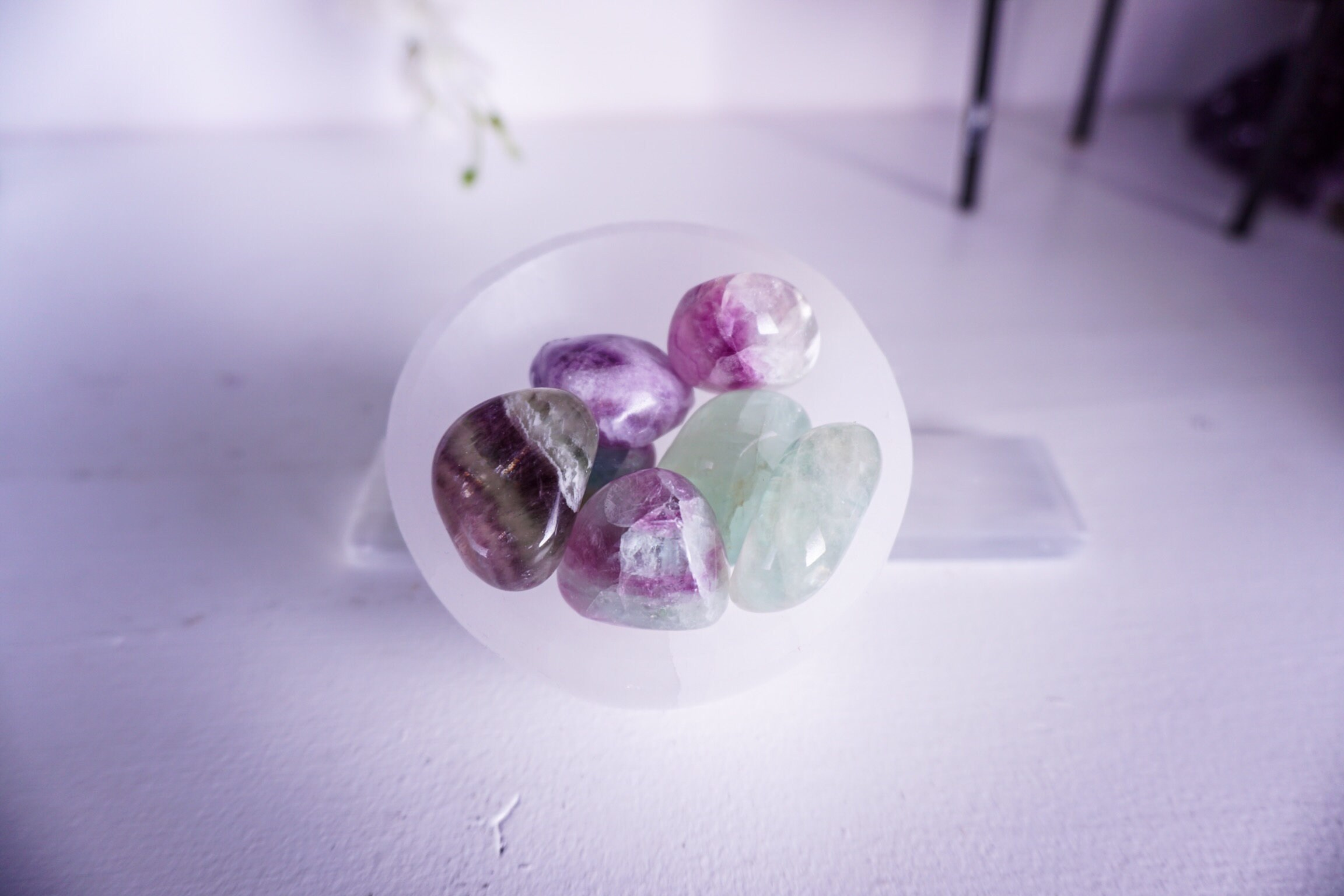 TUMBLED FLUORITE, Free Gift/ With Every Purchase!