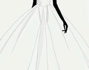 Custom Wedding Dress Bridal Gown