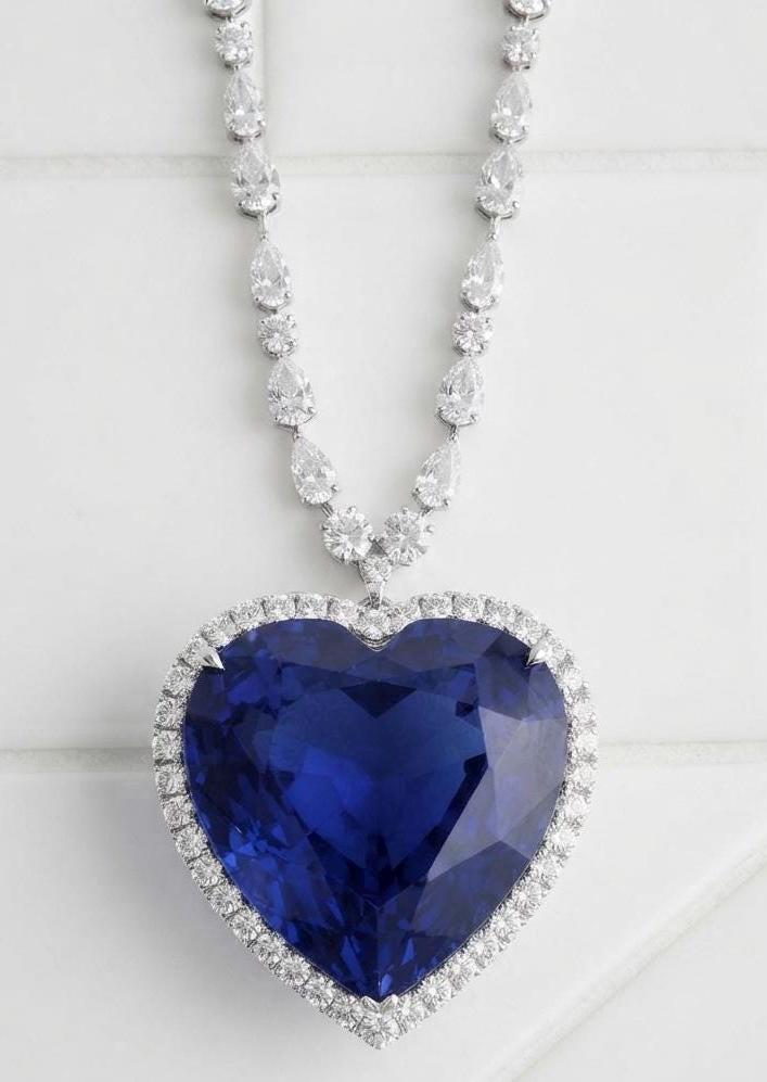 Heart of the ocean necklace titanic - Etsy 日本