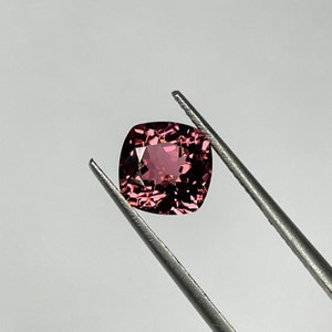 Natural Cherry Pink Tourmaline Good Quality Cushion Cut Stone, Natural Tourmaline At Wholesale Price Ready To Set In Jewellery.