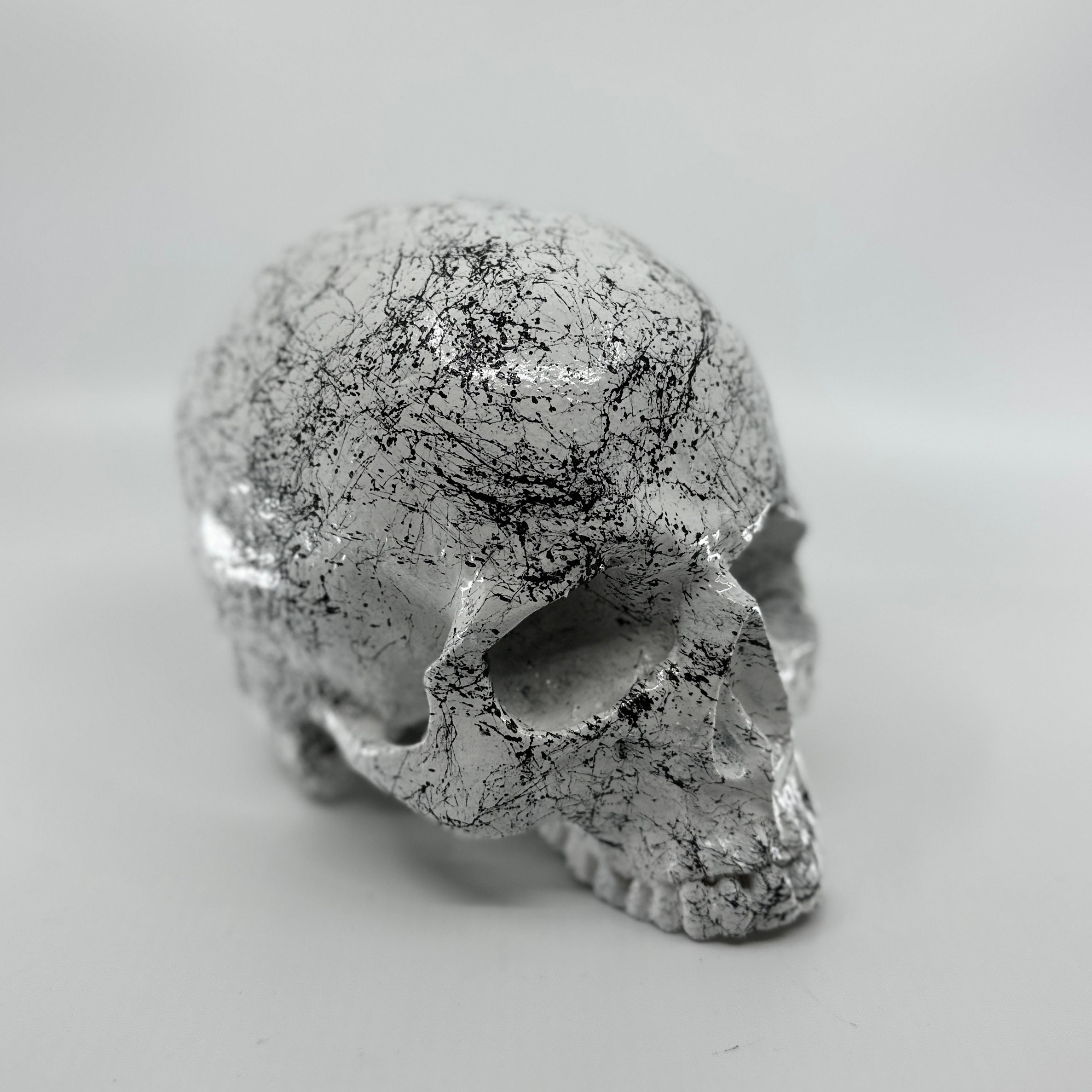 その他 HASADHU SHINGON SKULL SCULPTURE IN WHITE HASADHU SHINGON SKULL SCULPTURE IN WHITE