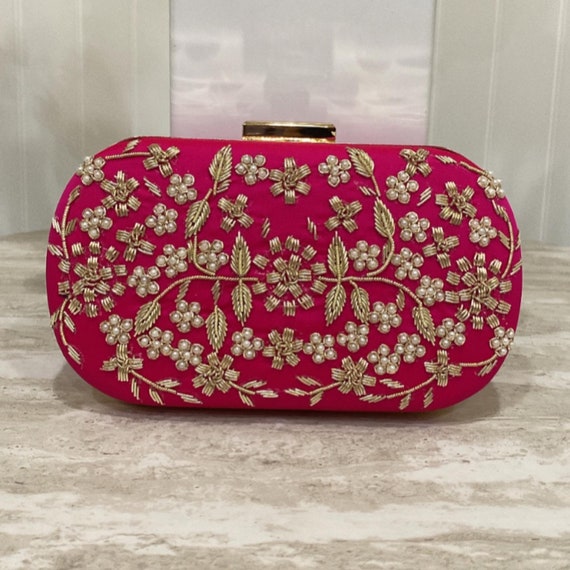 Vintage Patchwork Embroidery Ladies Party Wear Clutch Bag Indian Handmade  Purse | eBay