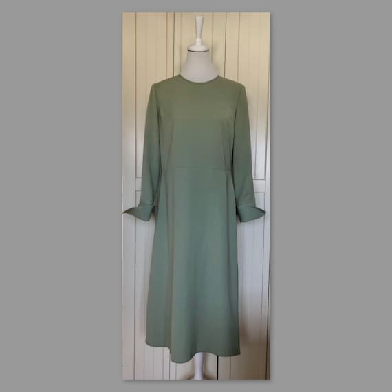 white christmas dresses Doreen Mint Long-Sleeve Wrap Mini Dress – Club L London main image 1