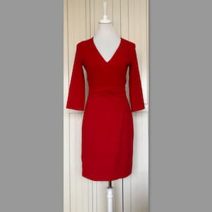 open lace back dress Jaeger Women's Midi Wrap Dress NWT | UK10 main image 1