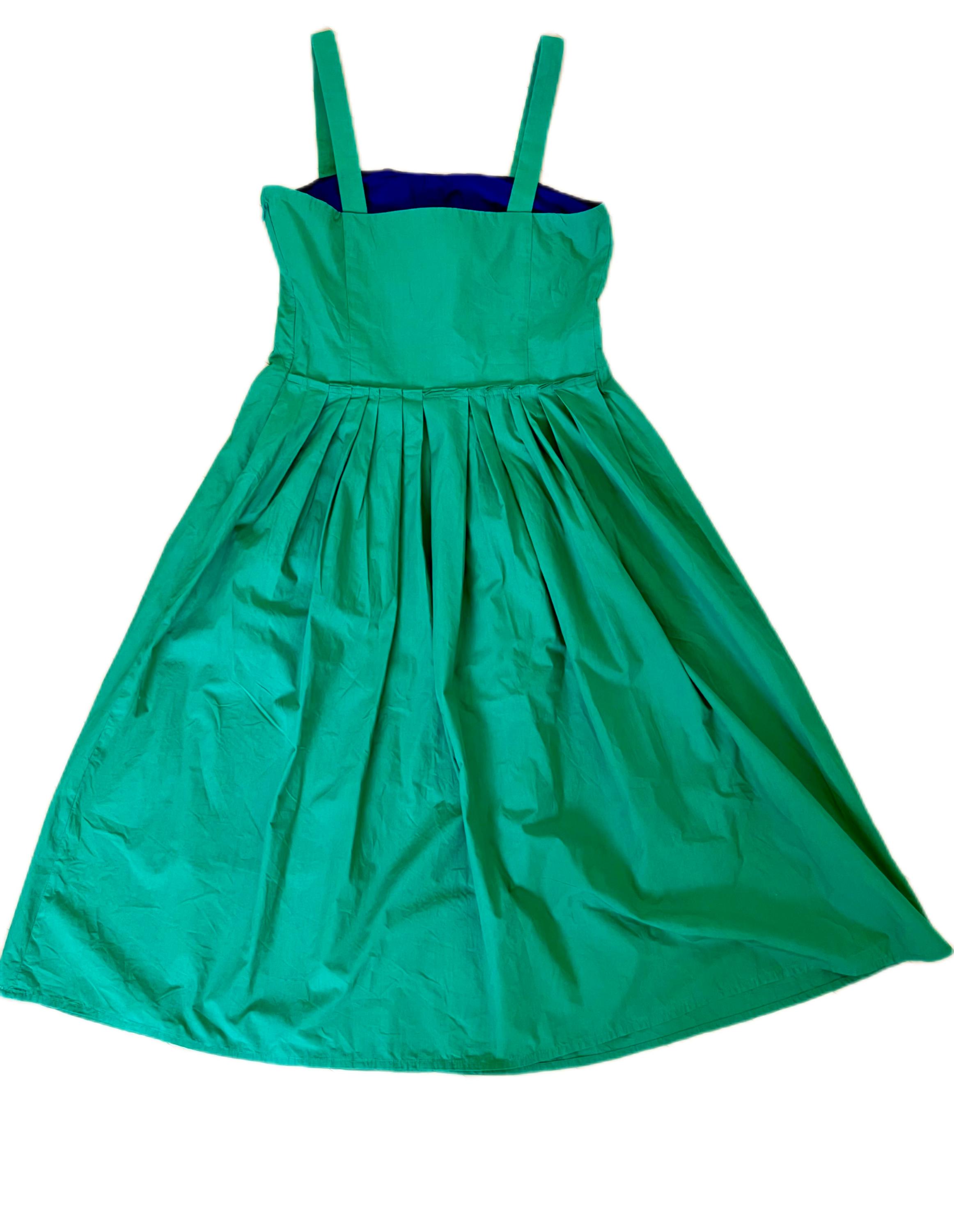 marc cain green dress MARC CAIN Dress with 3/4-length sleeves in 505 silt green