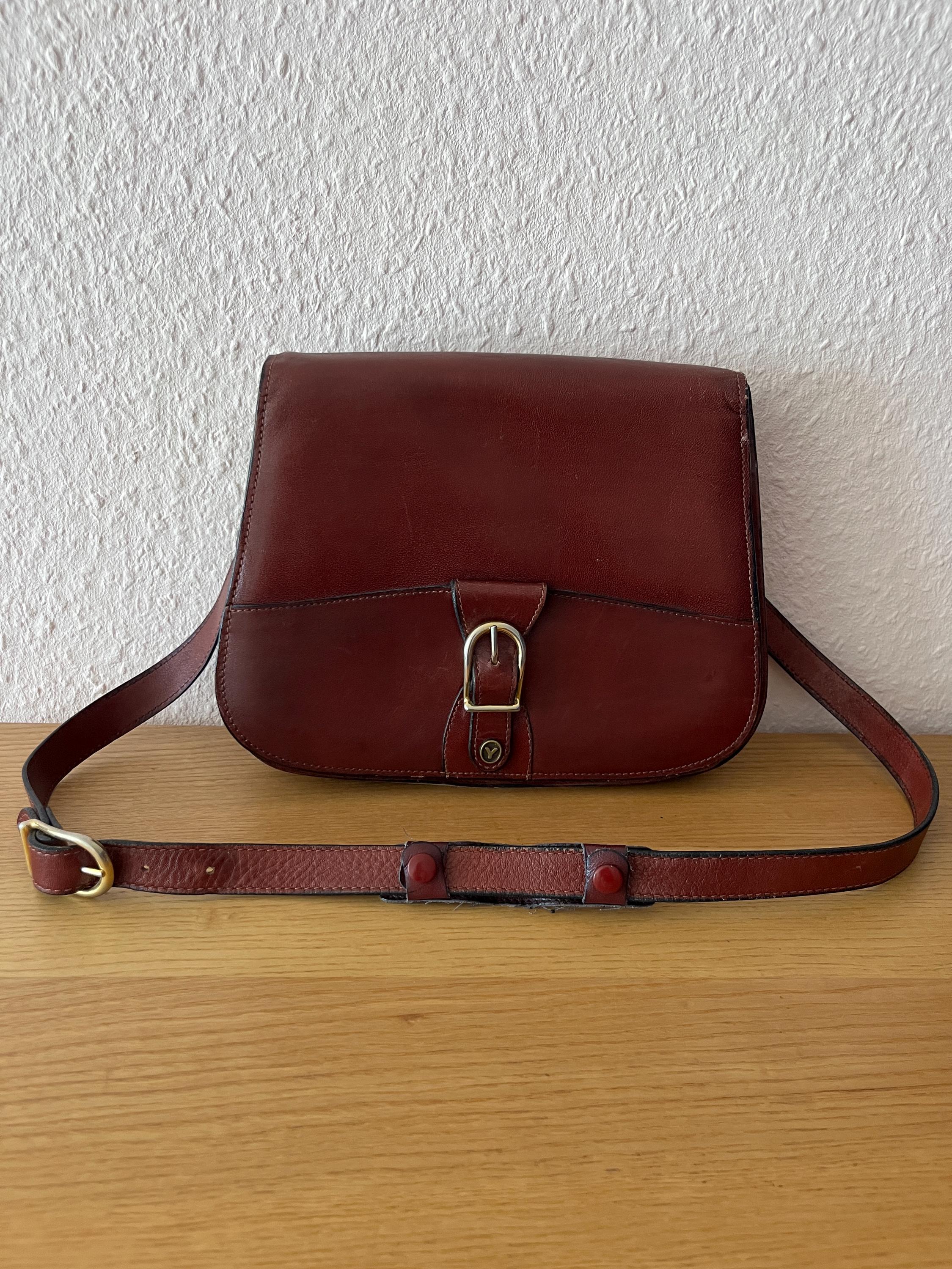 70s leather bag - Etsy 日本