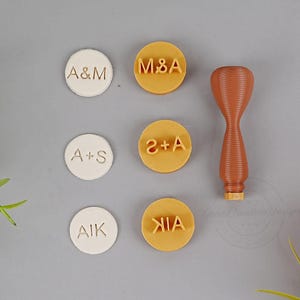 Mini Initials Polymer Clay Cutter, 3D Printed Alphabet Clay Cutter, Creative Round Initials Clay Cutters, Polymer Clay Tool, Gifts for Her